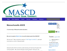 Tablet Screenshot of mascd.org